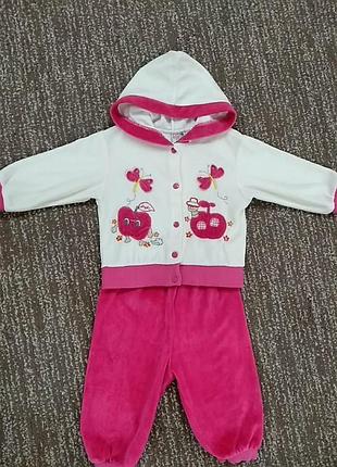 Костюм велюровий