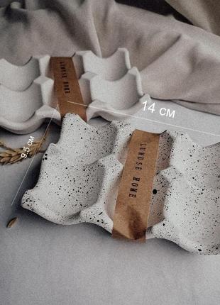 Підставка під яйця з гіпсу 14 см