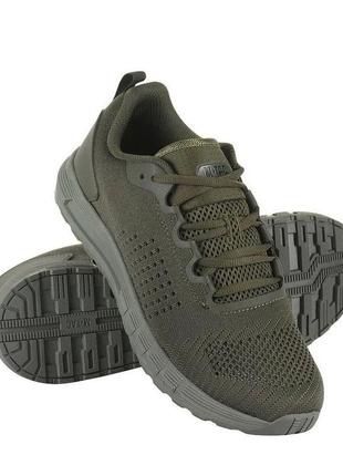 Тактические кроссовки m-tac summer light olive