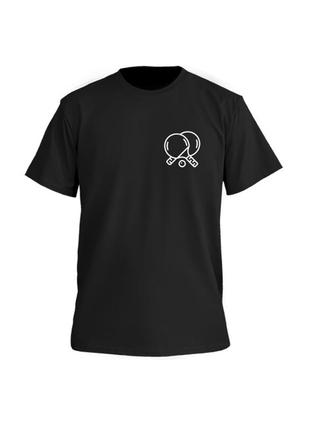 Футболка настольный теннис ракетки