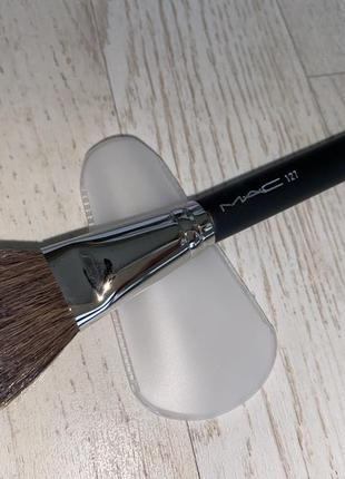 Кисть для нанесения румян или пудры №127 от mac (оригинал, новая)