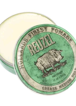 Віск reuzel green grease medium hold 340 г