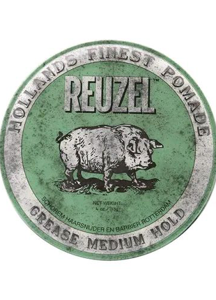 Віск reuzel green grease medium hold 113 г