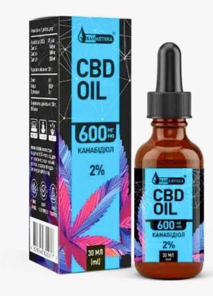 Cbd oil кбд олія 2% 600 мг1 фото