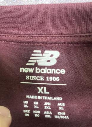 Мужская крутая оригинальная футболка new balance размер xl5 фото