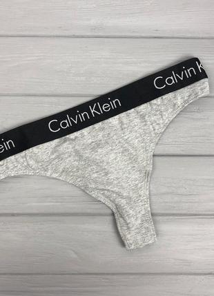 Жіночі стринги calvin klein empire black6 фото