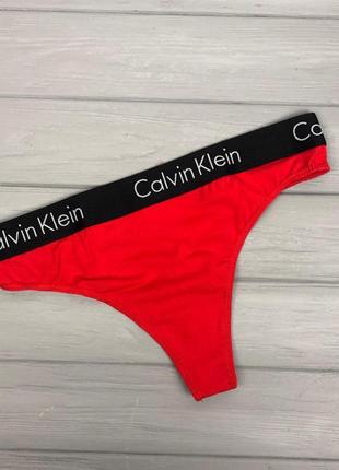 Жіночі стринги calvin klein empire black9 фото