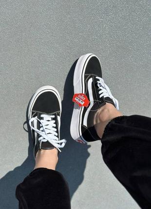 Кроссовки vans old school platform premium