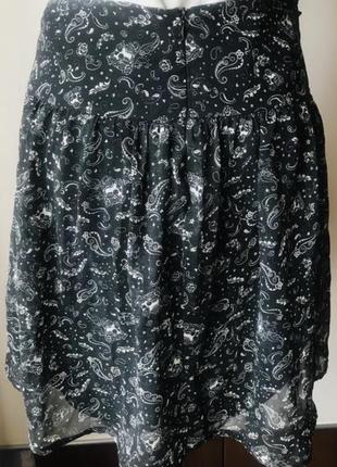Шифоновая юбка французского бренда2 фото