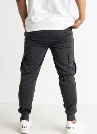 Спортивные мужские штаны карго  на манжете двухнитка 48-50, 52-54,54-56 rin5037-360tве3 фото