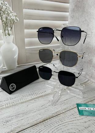 Стильные очки восьмиугольники ray ban1 фото