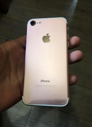 Iphone 7 3/32 rose grade never lock