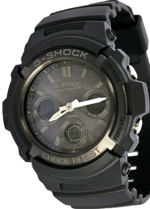 Годинник наручний casio g-shock awg-m100b-1aer орігенал