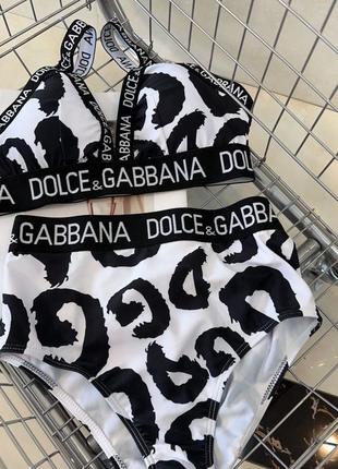 Купальник в стиле dilce&amp;gabbana