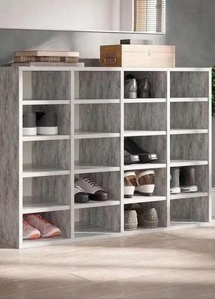 Полиця для взуття на 20 комірок (а-12)
