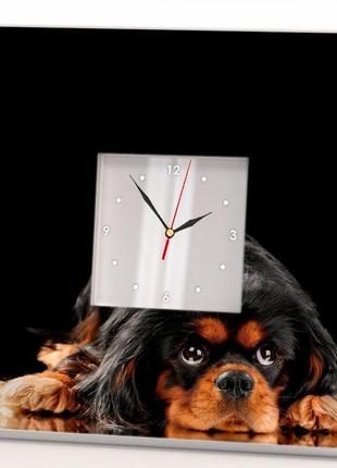 Уникальные часы ручной работы "собака кокер спаниель" (c03894)