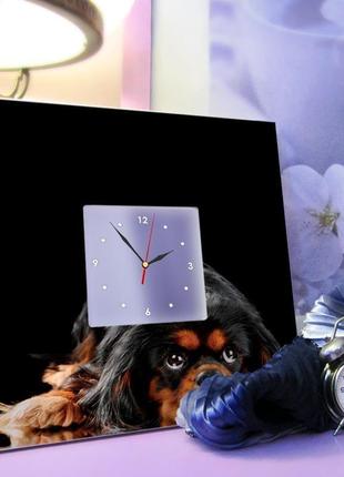 Уникальные часы ручной работы "собака кокер спаниель" (c03894)2 фото