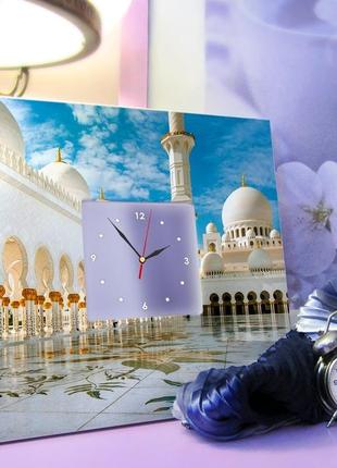 Ексклюзивний годинник з зображенням для подарунку "мечеть шейха заїда" (c04100) мусульманам3 фото