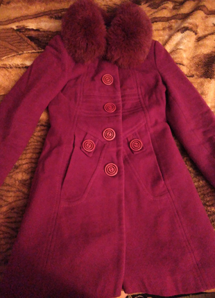 Куртка тепла, пальто жіноче 42-44р