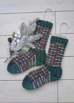 Рождественские/новогодние носки для всей семьи из наличия и под заказ