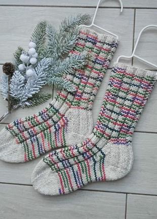 Рождественские/новогодние носки для всей семьи из наличия и под заказ2 фото