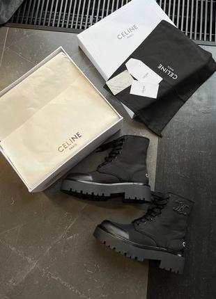 Кроссовки celine boots black4 фото