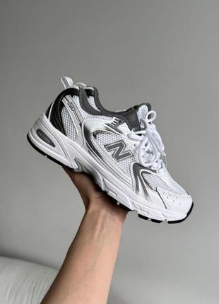 Кроссовки new balance 530 white/light grey