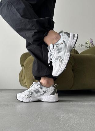 Кросівки new balance 530 white/light grey5 фото