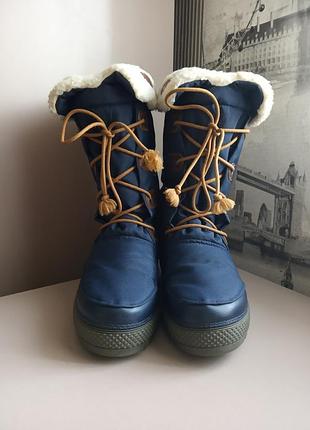 Сапоги дутики diadora (41) зимние waterproof (италия) женские