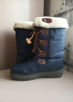 Сапоги дутики diadora (41) зимние waterproof (италия) женские