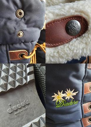 Сапоги дутики diadora (41) зимние waterproof (италия) женские