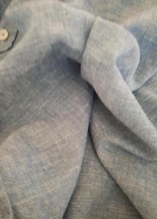 Рубашка мужская льяна от watsons linen life5 фото