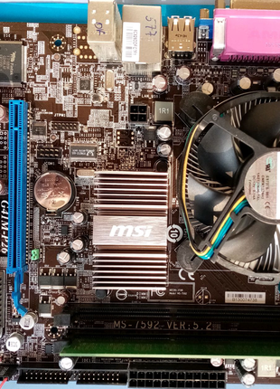 Материнська плата msi g41m-p26/e6700