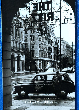 Меню "british airways" з фото the ritz london