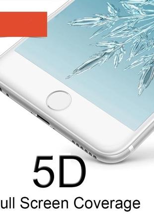 Iphone 6, 6s+, 7, 7+, 8, 8+, x, xs, xr - загартоване скло 5d