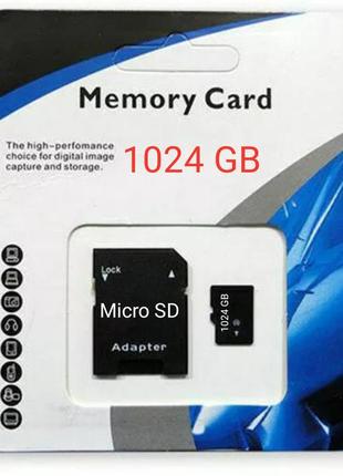 Micro sd xc мапа пам'яті 1024 гб (1 терабайт)