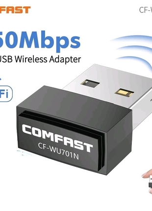 Wi-fi usb адаптер 150mbps 2.4ghz