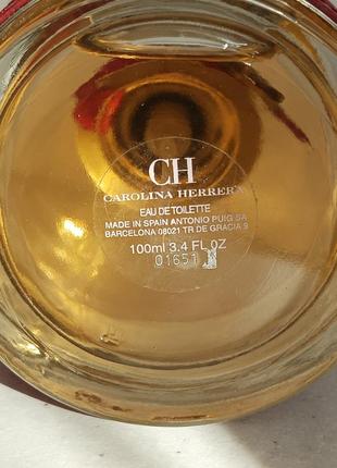 Ch carolina herrera edt 1 ml оригінал4 фото