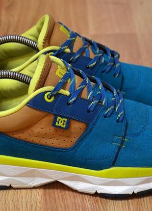 Dc shoes, оригинал замшевые кроссовки6 фото