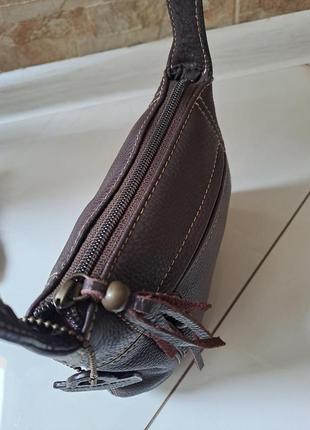 Кожаная сумка кросс-боди marks &amp; spencer3 фото