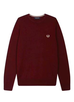 Свитер fred perry мериносовая шерсть