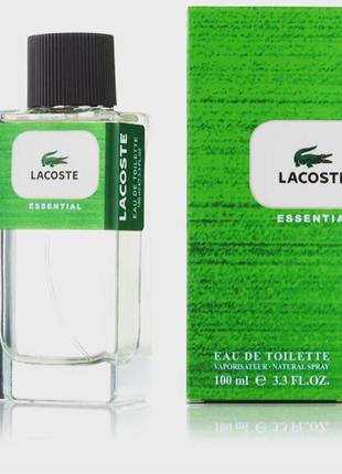 Туалетна вода чоловіча lacoste essential (лакоста необхідність) 13 фото