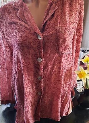 Шикарна шовкова блуза graine d'amour lingeriege luxe