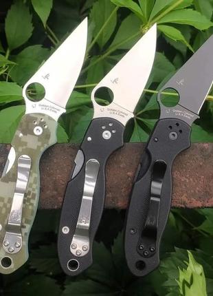 Spyderco para 3 military paramilitary нож складной