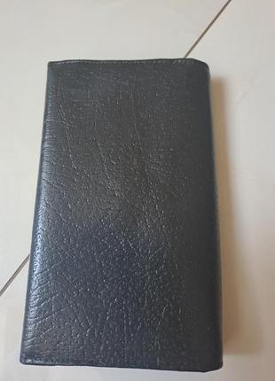 Кожаный кошелек, портмане real leather2 фото