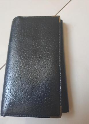 Кожаный кошелек, портмане real leather