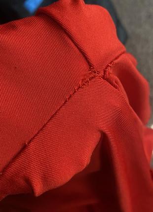 Червоне плаття з вирізами сукня з рукавами2 фото