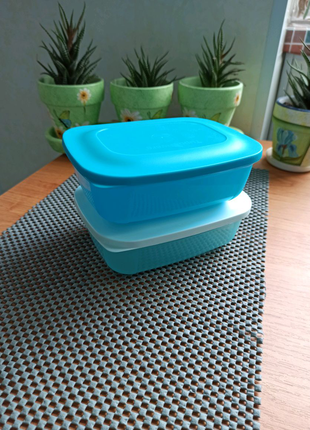 Tupperware контейнер скринька 2 шт1 фото