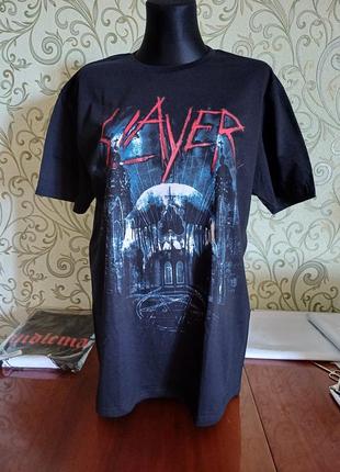 Slayer футболка. метал мерч