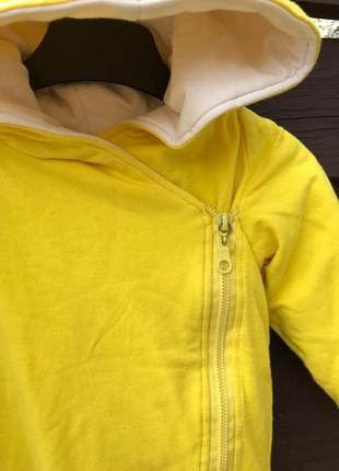 Демісезонний комбінезон бирки немає, дивіться заміри 3-12 місяців2 фото